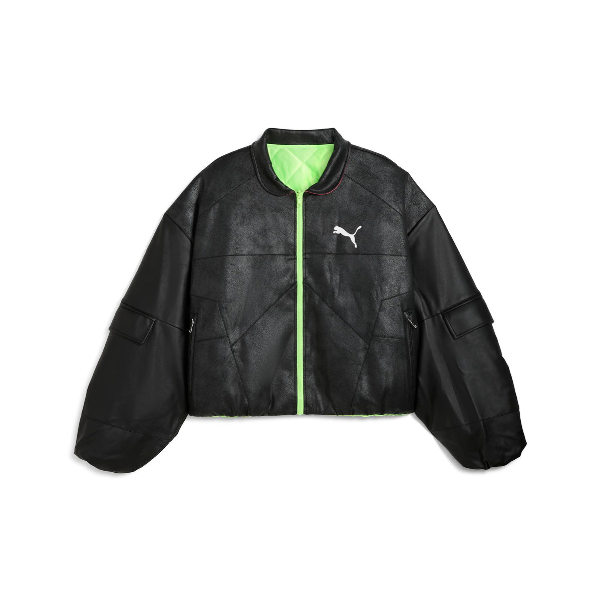 Puma x A$AP Rocky Pleather Jacket "Puma Black"