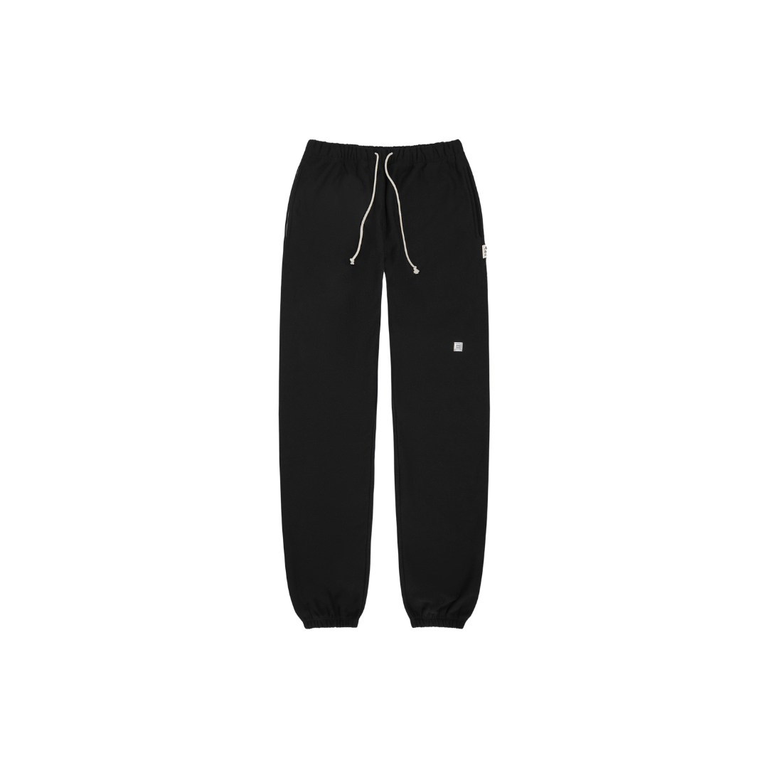 Abc. 123. Hologram Fleece Terry Sweatpants "Black"