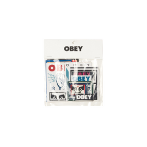 OBEY Sticker Pack 7 Assorted