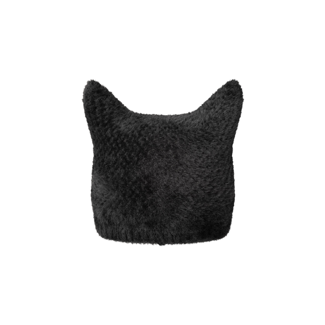Kangol Faux Fur Pointed Beanie "Black"