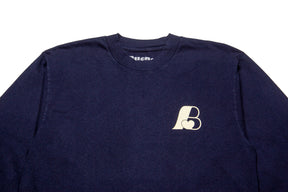 Bueno B Logo Tee "Navy"