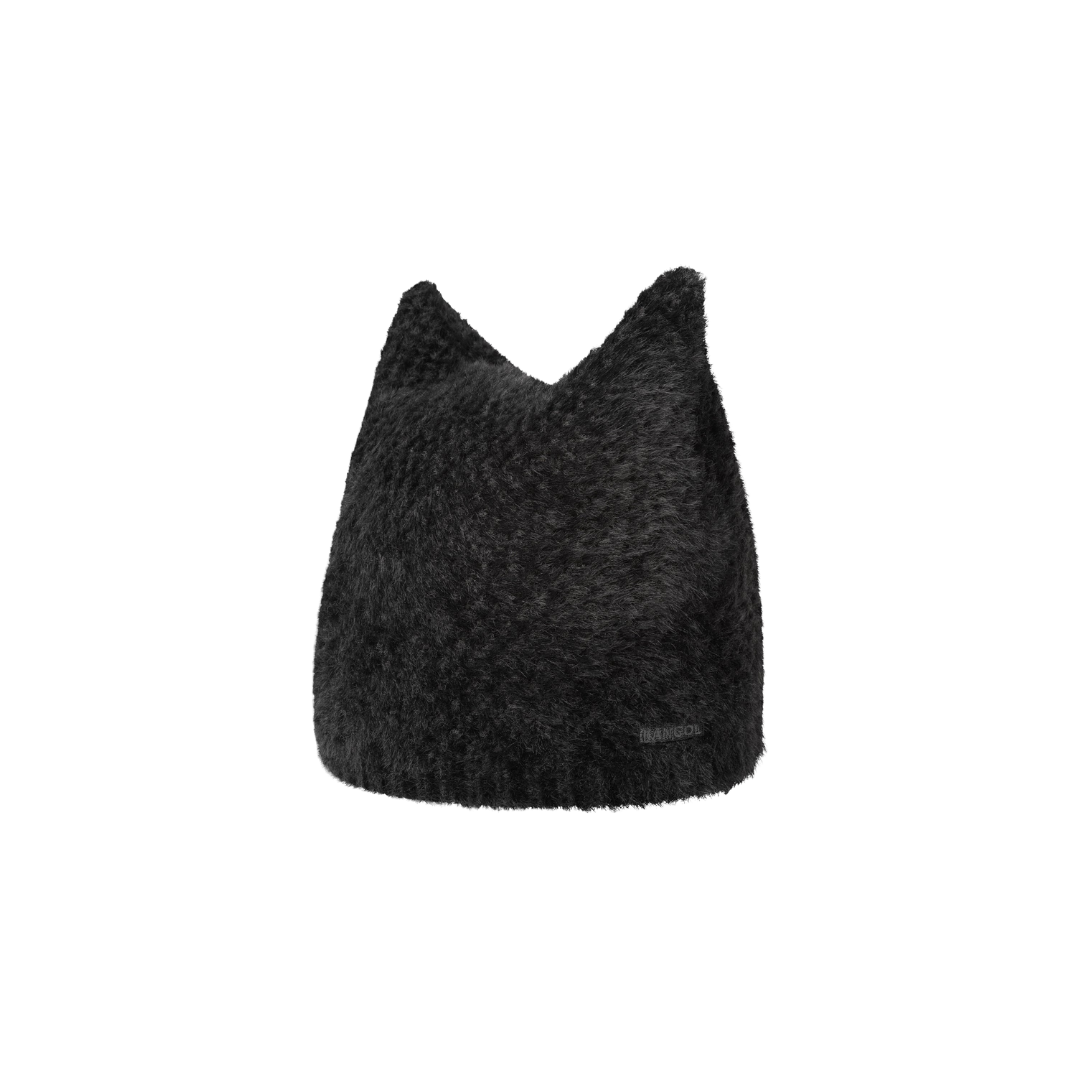 Kangol Faux Fur Pointed Beanie "Black"