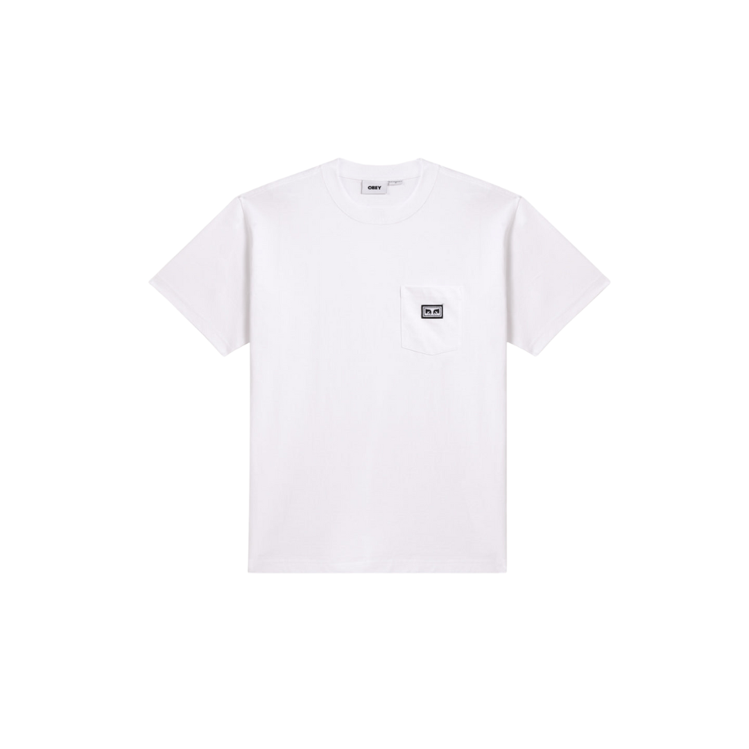 OBEY Established Works Eyes Tee "White"