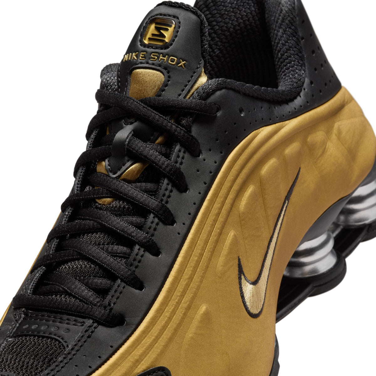 WMNS Nike Shox R4 "Metallic Gold"