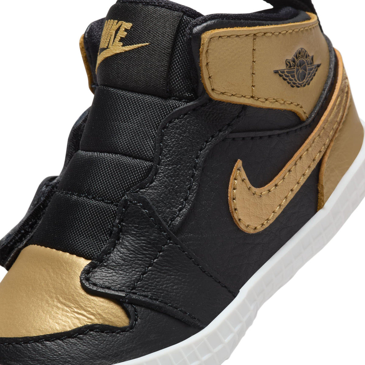 Jordan 1 Crib Bootie "Metallic Gold" Toddler - Kids