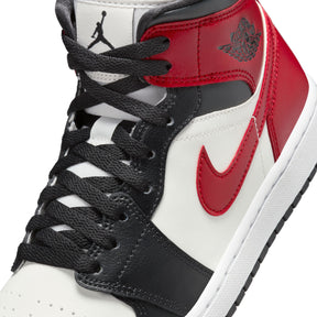 WMNS Air Jordan 1 Mid "Black Toe"