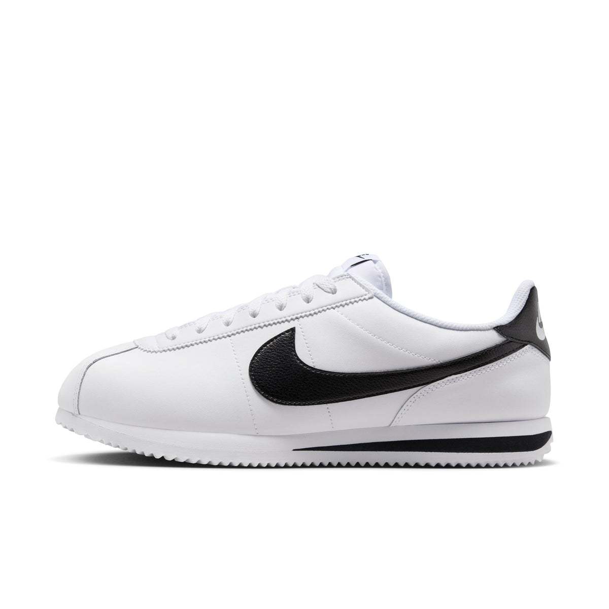 Nike Cortez Leather "White & Black" - Men