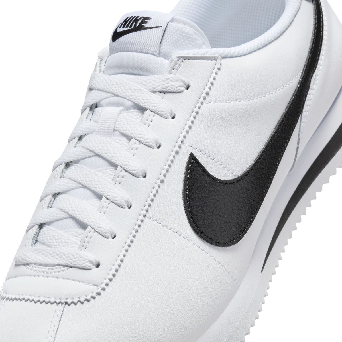 Nike Cortez Leather "White & Black" - Men