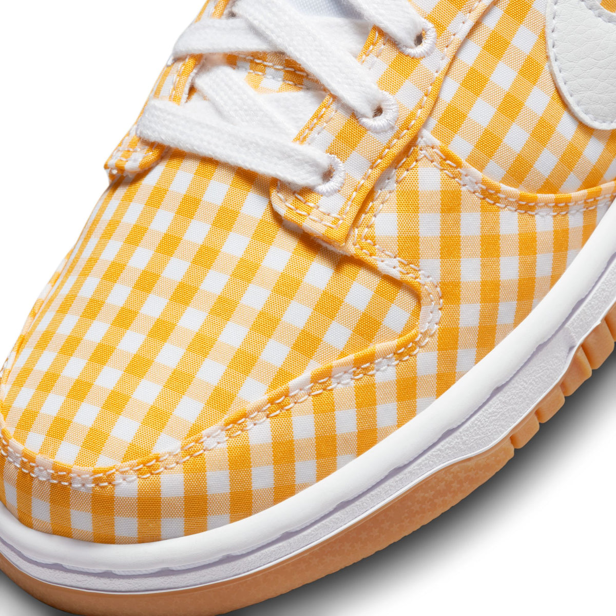 WMNS Nike Dunk Low "Yellow Gingham"