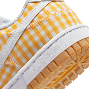 WMNS Nike Dunk Low "Yellow Gingham"