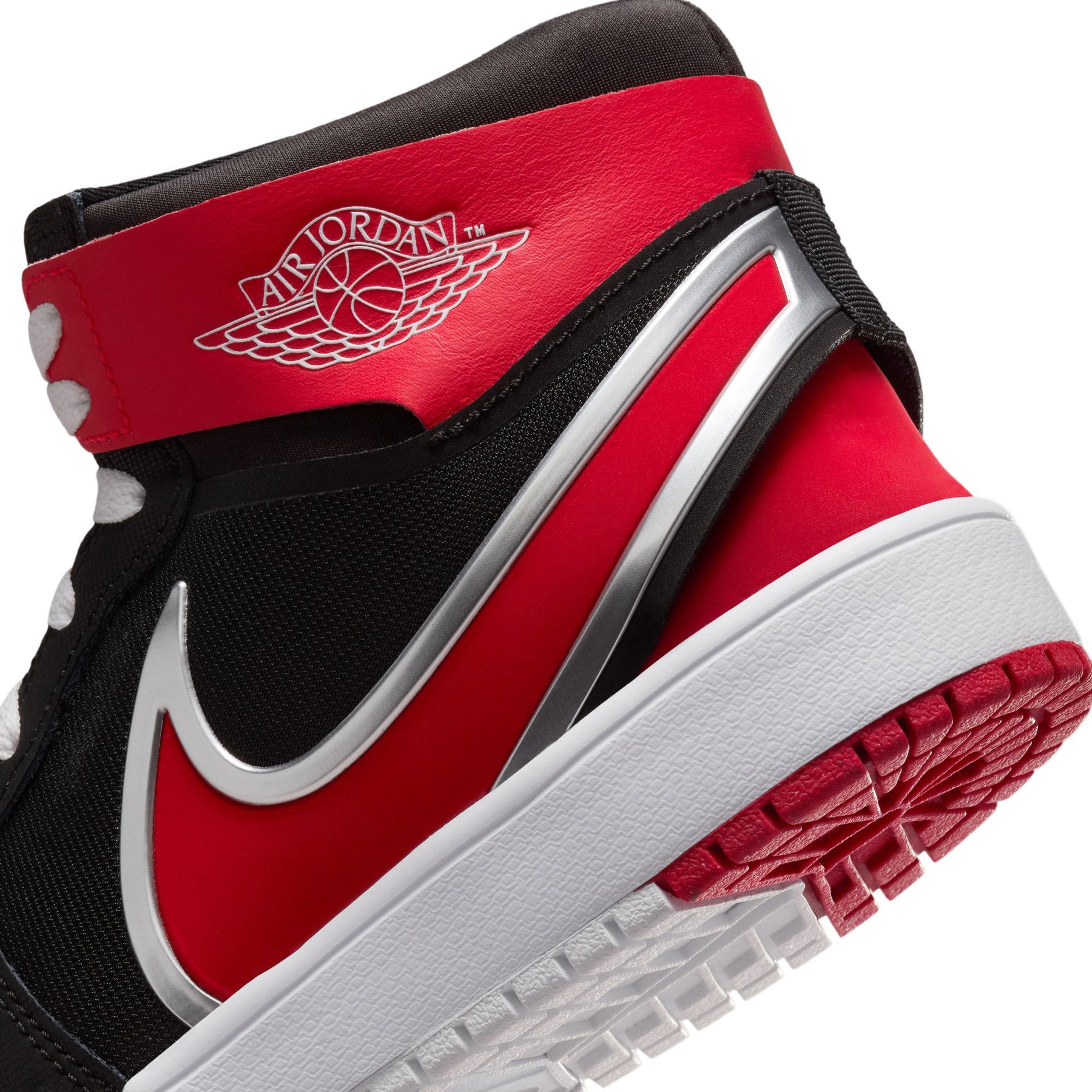 Jordan 1 Mid EasyOn "Bred" Grade School - Kids