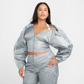 WMNS Nike x Jacquemus Track Jacket "Particle Grey"