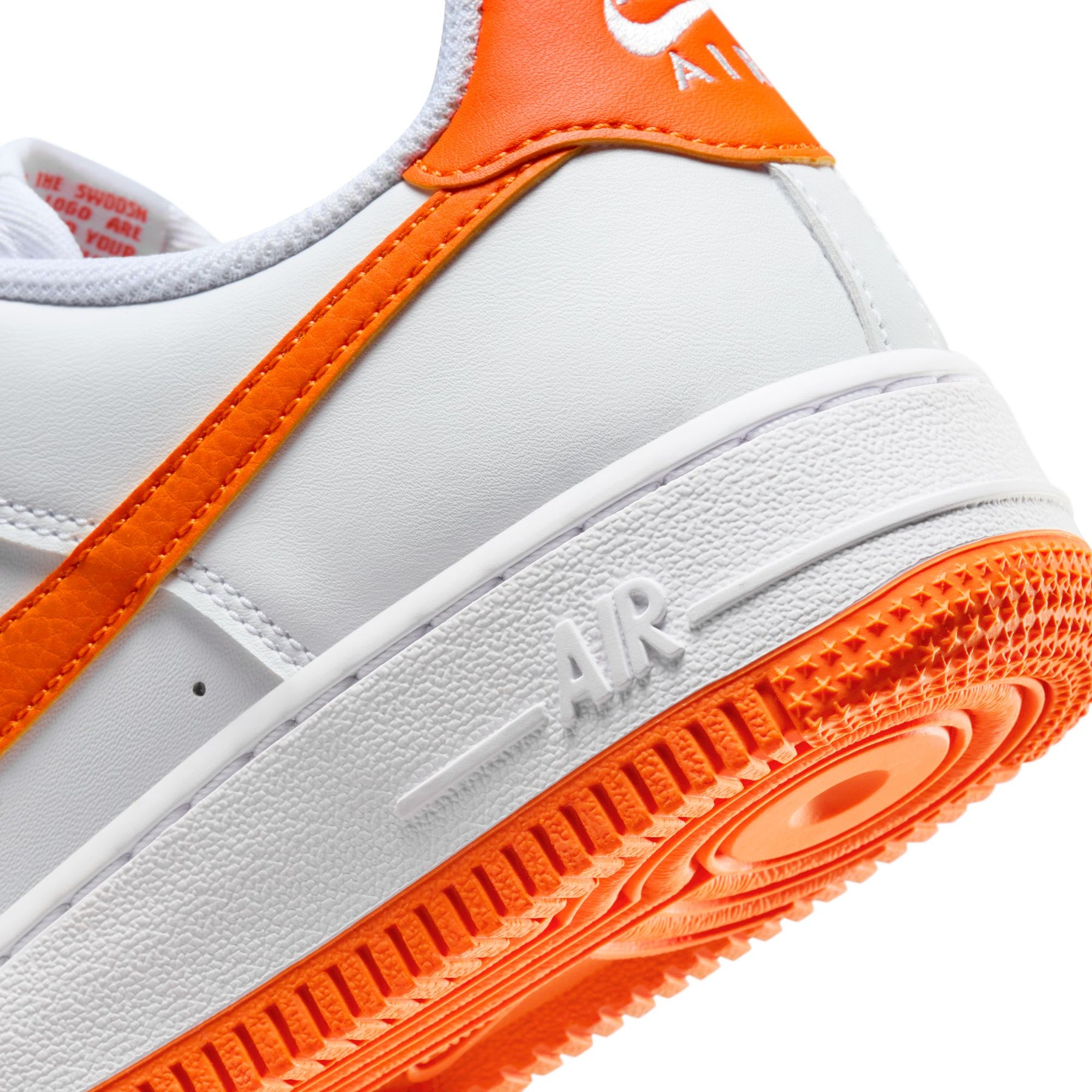 Nike Air Force 1 '07 "Safety Orange" Grade School - Kids