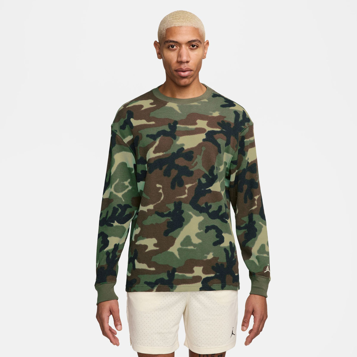 Jordan MVP Fleece Longsleeve "Light Olive"