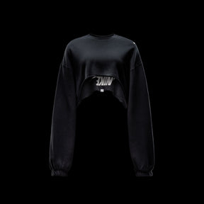 WMNS Nike Dance Oversized Frech Terry Shrug "Black"