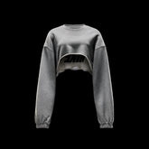 WMNS Nike Dance Oversized Frech Terry Shrug "Grey"