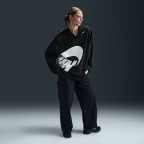 WMNS Nike Sportswear Oversize Longsleeve Jersey "Black"