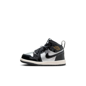 Jordan 1 Mid SE "Metallic Silver" Toddler - Kids