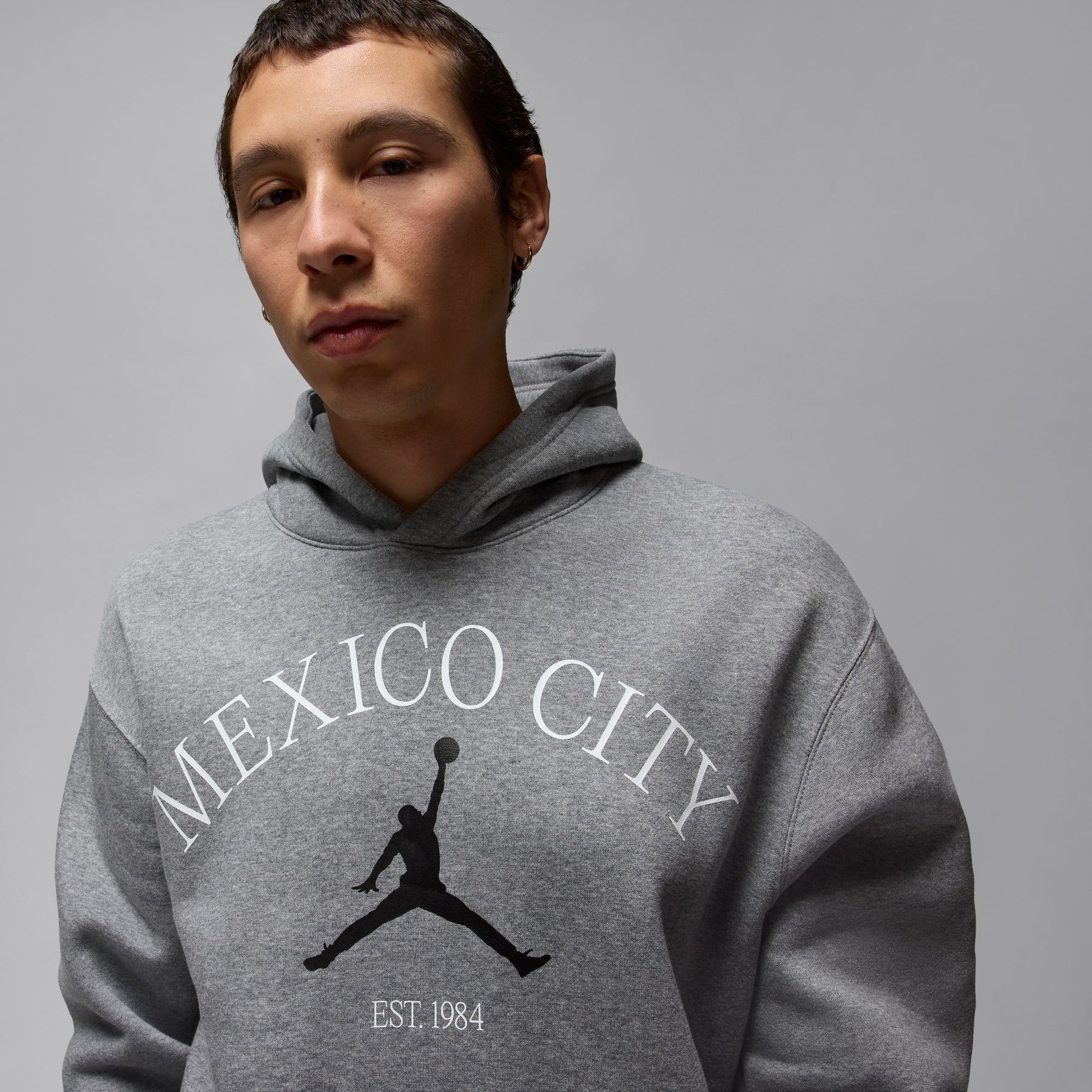 Jordan Mexico City Hoodie "Carbon Heather"