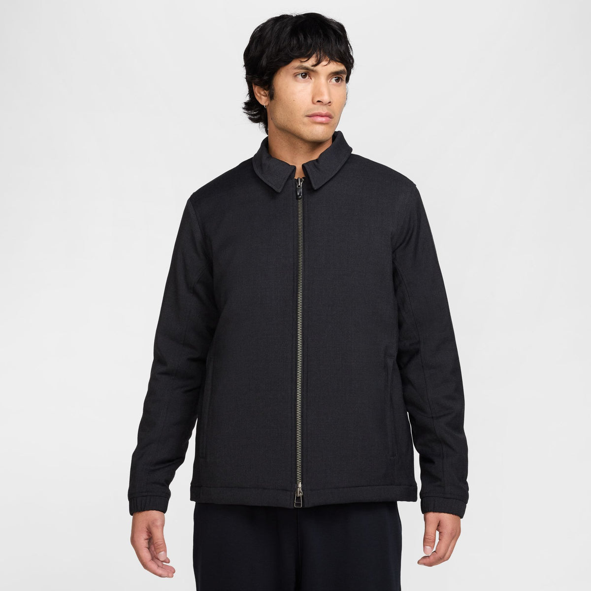 Nike Wool Classic Full Zip Jacket "Black"