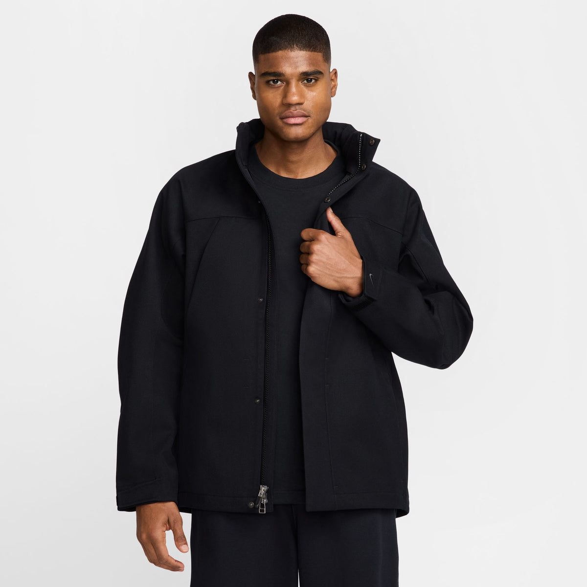 Nike Wool Classic Water Repellent Jacket "Black"