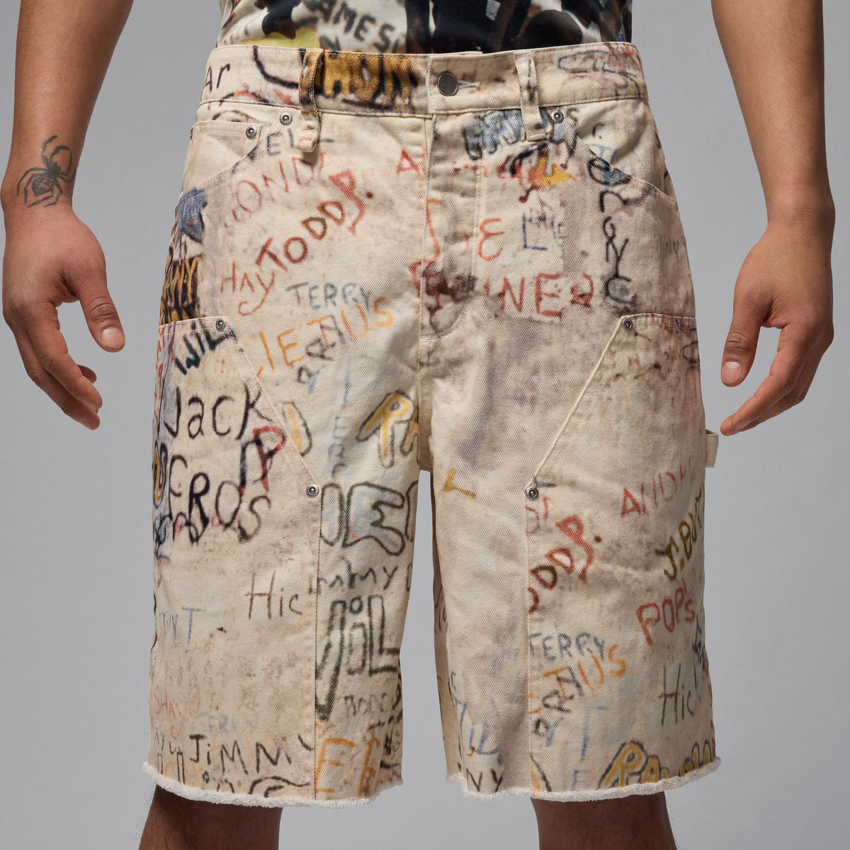 Air Jordan Printed Shorts "Sail"
