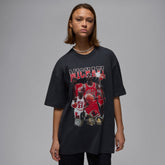 WMNS Jordan Graphic Oversized Tee "Off Noir"