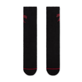 Jordan Everyday Socks "Black & Red"
