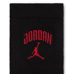 Jordan Everyday Socks "Black & Red"