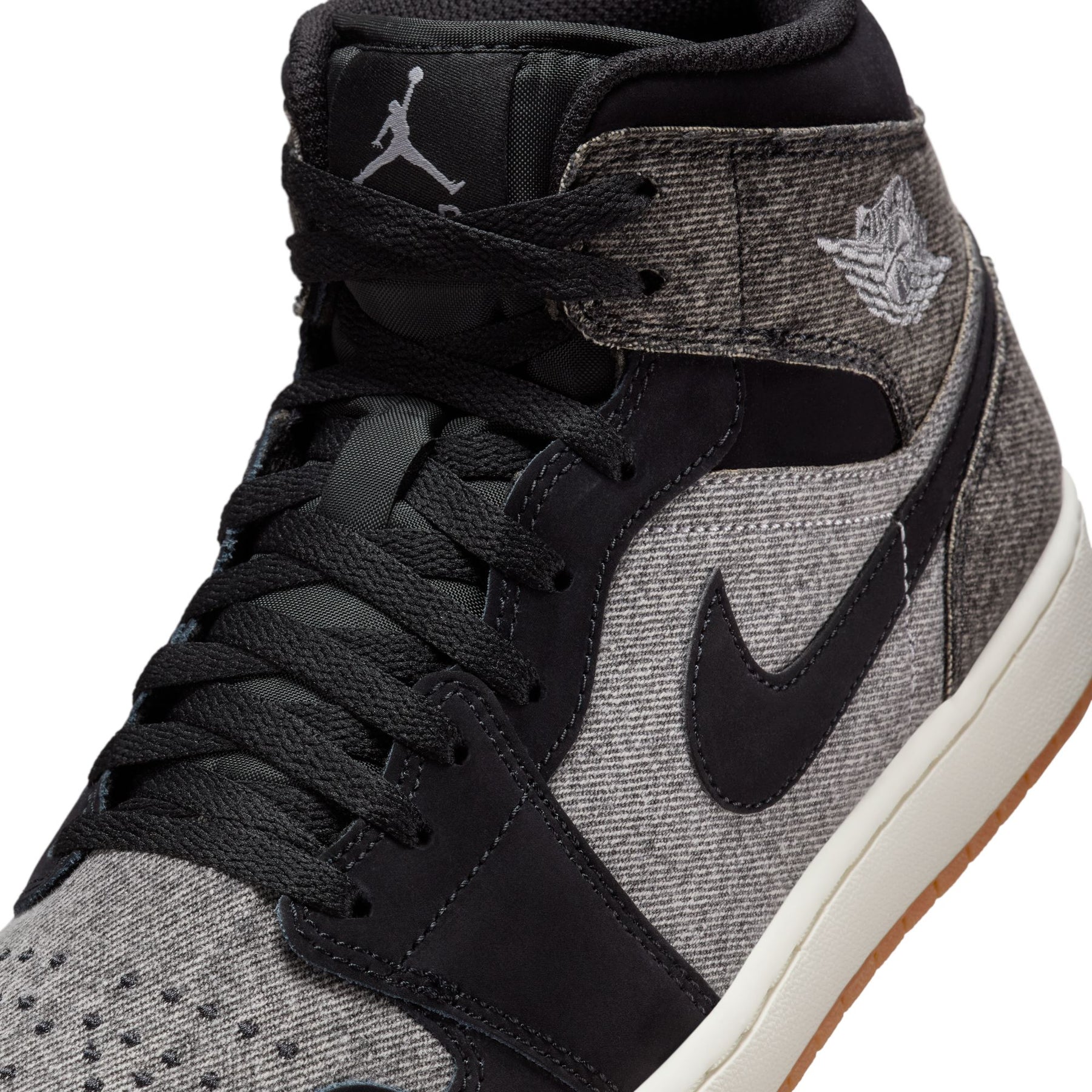 Air Jordan 1 Mid SE "Black Denim" - Men