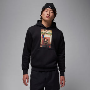 Jordan Chimney Hoodie "Black"