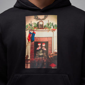 Jordan Chimney Hoodie "Black"