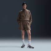 WMNS Nike Dri-Fit Mid-Rise Shorts "Mink Brown"