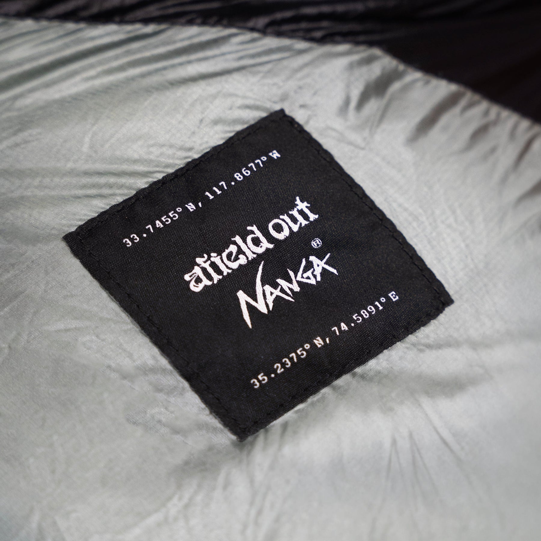 Afield Out x Nanga Aurora Light 350 Sleeping Bag "Black"