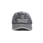 Jungles Jungles Appointment Only Distressed 6 Panel Hat "Washed Black"