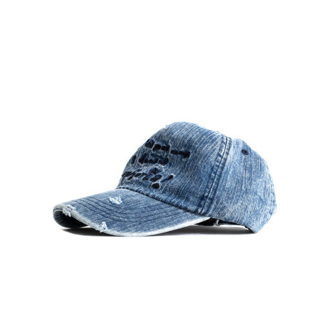 Jungles Jungles Euphoria Denim Cap "Distressed Denim"