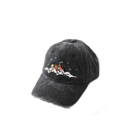 Jungles Jungles Sick And Tired Vintage Cap "Washed Black"