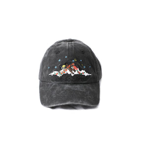 Jungles Jungles Sick And Tired Vintage Cap "Washed Black"