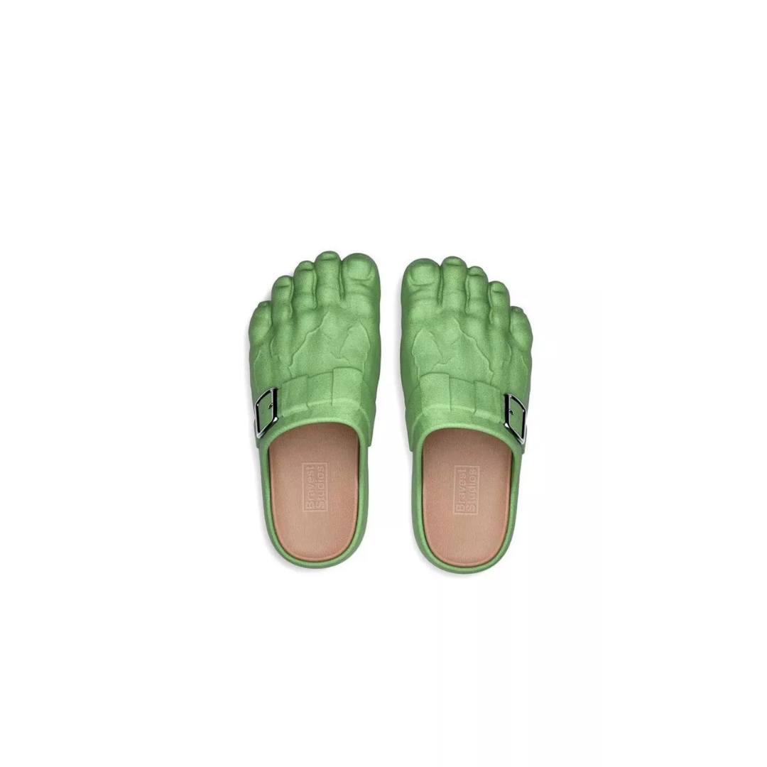 Bravest Studios Foot Clog Mule "Green" - Men