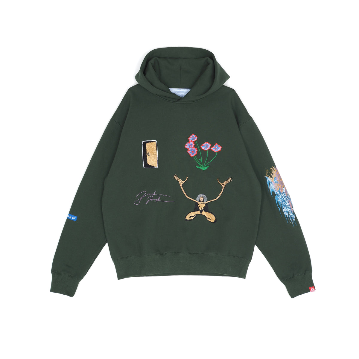 Jungles Jungles Exit Through The Back Hoodie "Green"