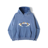 Jungles Jungles Sick And Tired Vintage Hoodie "Blue"