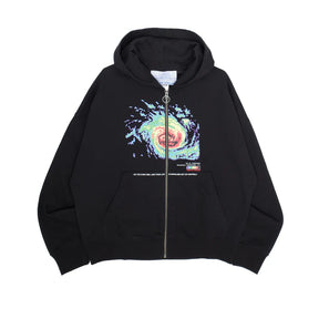 Jungles Jungles Spiraling Hoodie "Black"