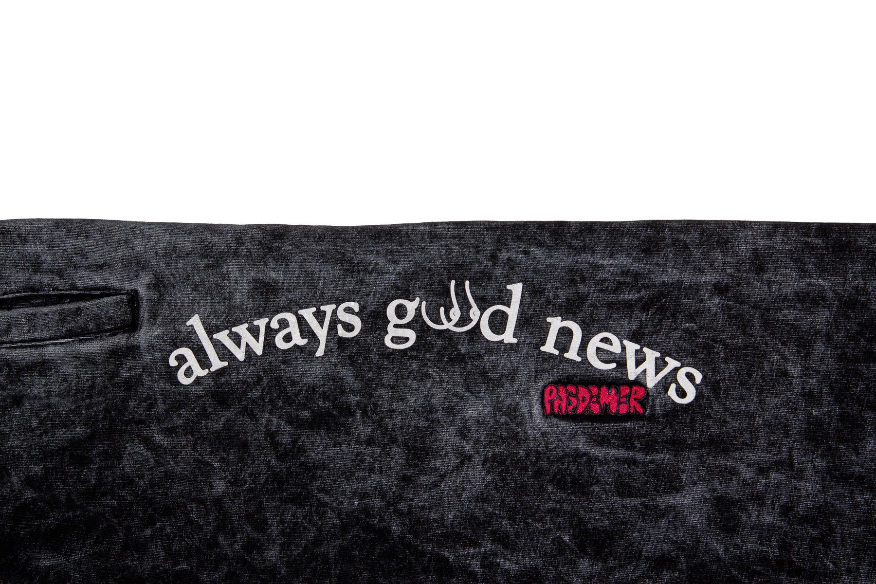 Pas de Mer Always Good News Pants "Black"