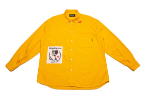 Pas de Mer Missing Cat Shirt "Yellow"