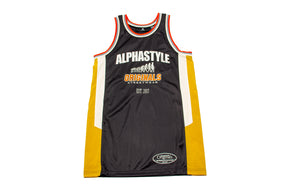 Alpha Style Abraham Basketball Tank "Yellow"