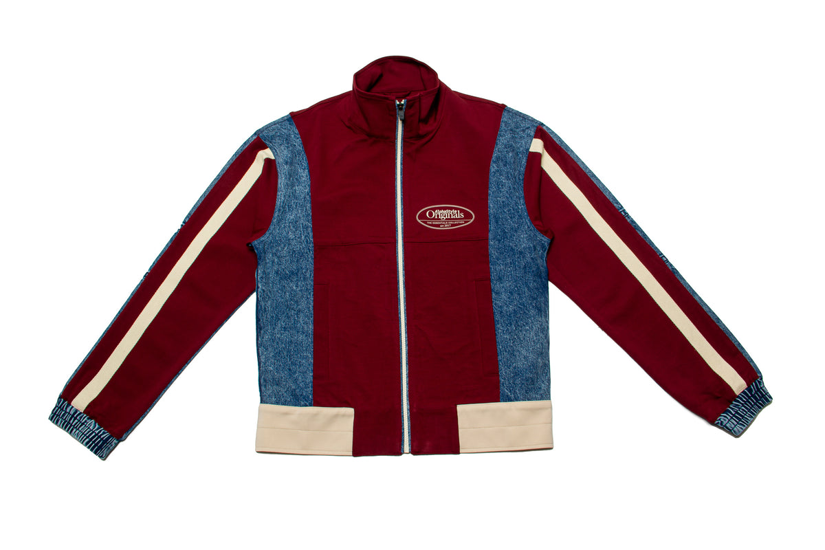 Alpha Style Lincoln Track Jacket "Wine"