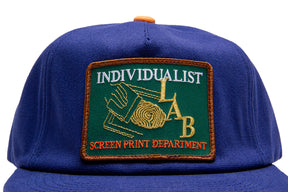 INDVLST Lab Patch Hat "Navy"