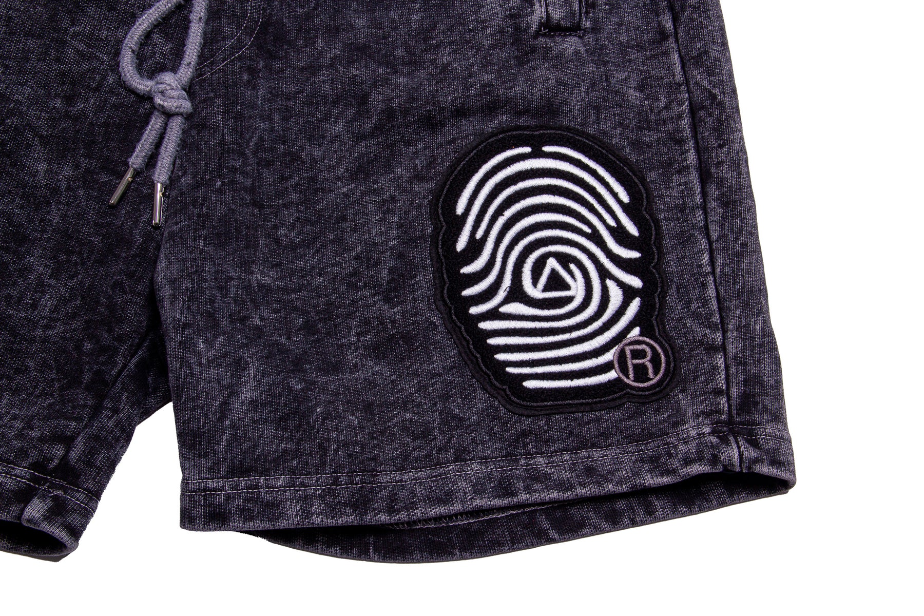 INDVLST Logo Acid Shorts "Black"