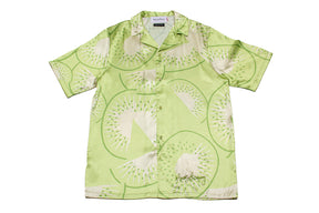 House of Sunny Allover Print Oversized Shirt "Kiwi"