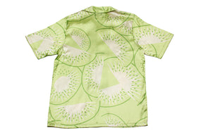 House of Sunny Allover Print Oversized Shirt "Kiwi"